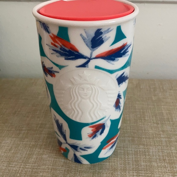 Starbucks ceramic travel mug - Picture 1 of 6